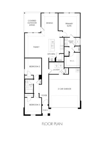 305 Gristmill Road Burnet, TX 78611 - Photo 20 of 21 View of home floor plan