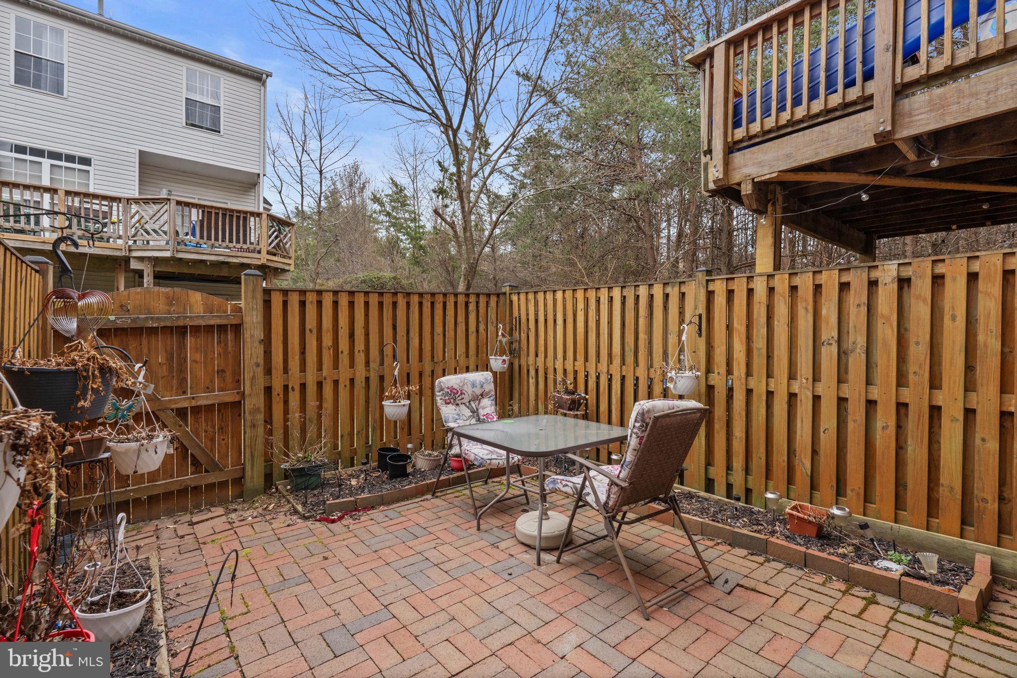 4209 Stockbridge Drive Dumfries, VA 22025 - Photo 23 of 26 a couple of chairs sitting in backyard of house