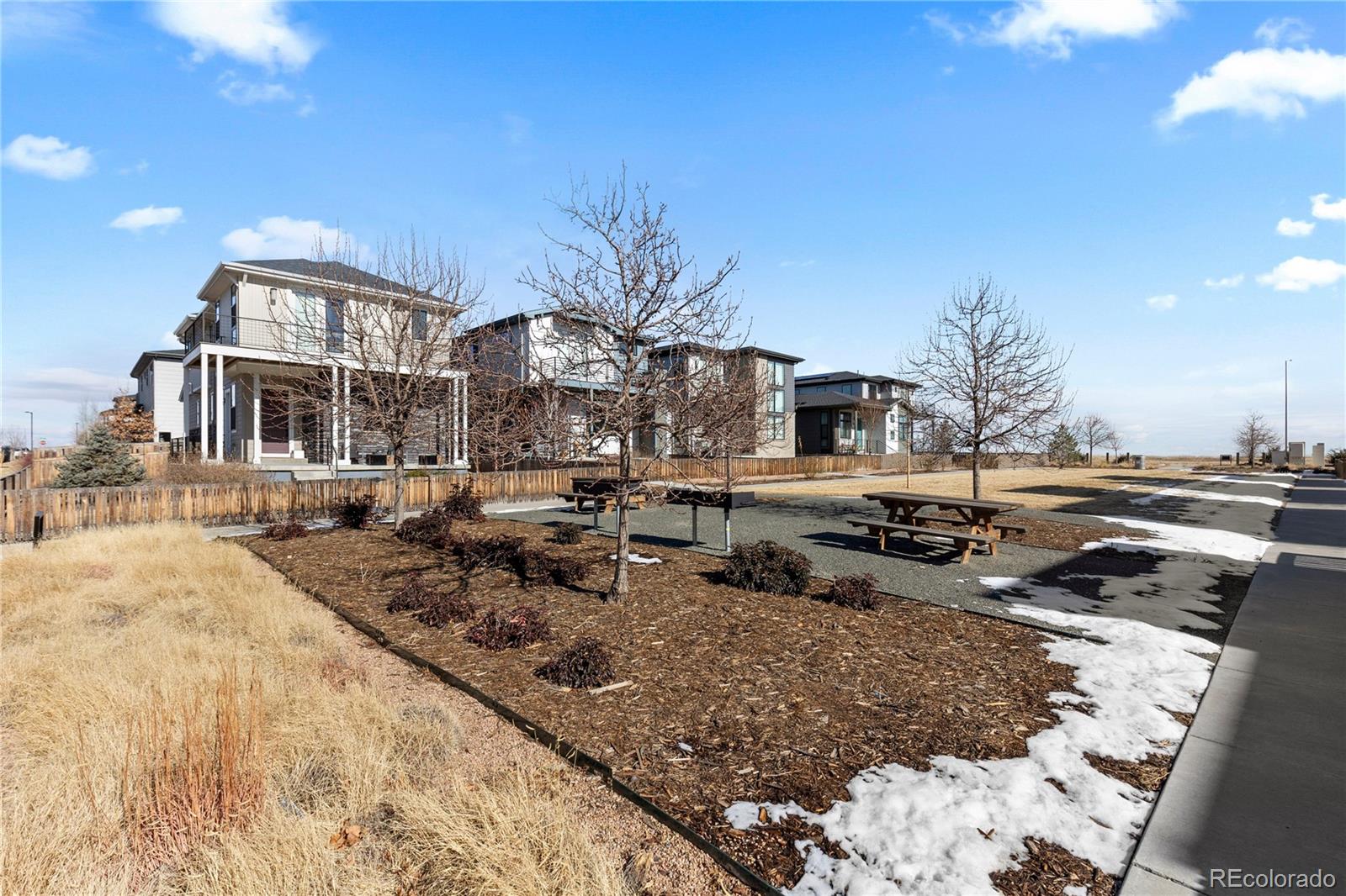 6058 North Perth Street Aurora, CO 80019 - Photo 44 of 47 a view of a yard with cars