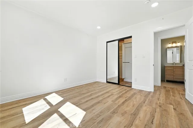 wooden floor in a room