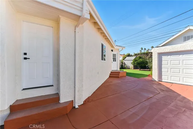 a view of outdoor space and porch