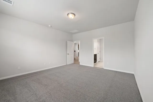 a view of empty room