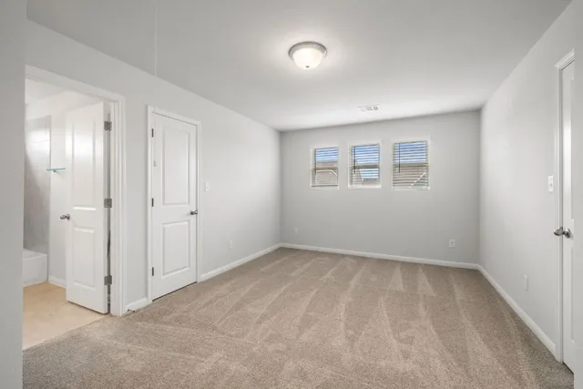 a view of empty room