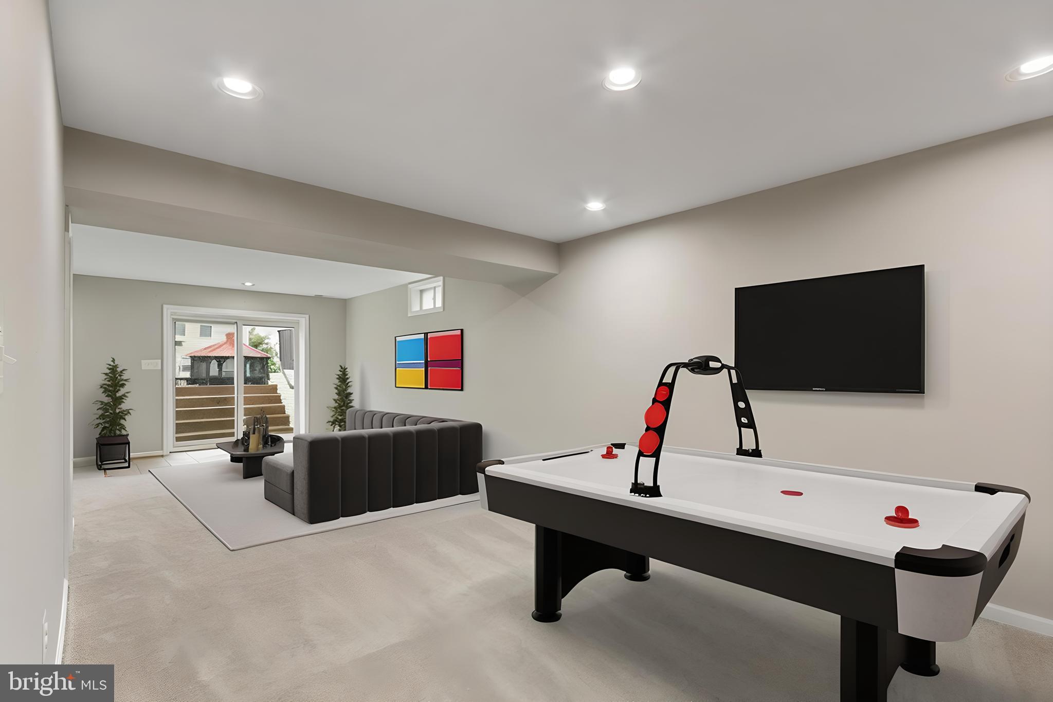 60 Ripley Road Stafford, VA 22556 - Photo 11 of 48 Walk-up basement has plenty of room for games