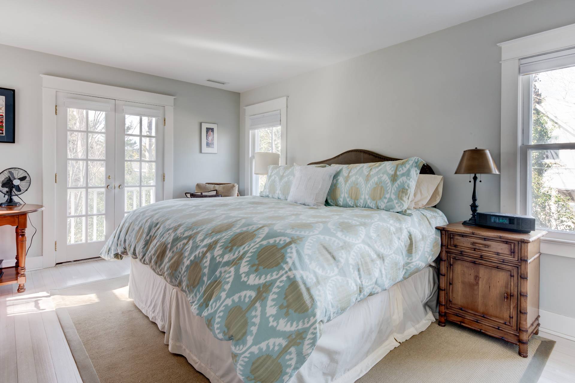 151 Church Lane Bridgehampton, NY 11932 - Photo 8 of 20 a bedroom with a bed and a window