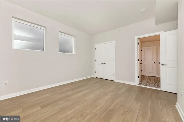 wooden floor in an empty room