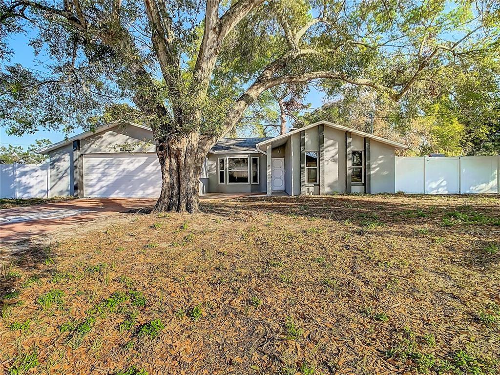 11085 Maderia Street Spring Hill, FL 34609 - Photo 1 of 1 a front view of a house with a yard