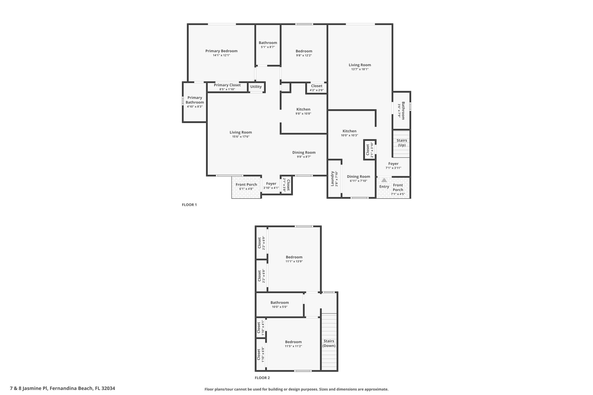 7 Jasmine Place Fernandina Beach, FL 32034 - Photo 3 of 27 a picture of floor plan