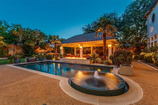 a car parked in a garage