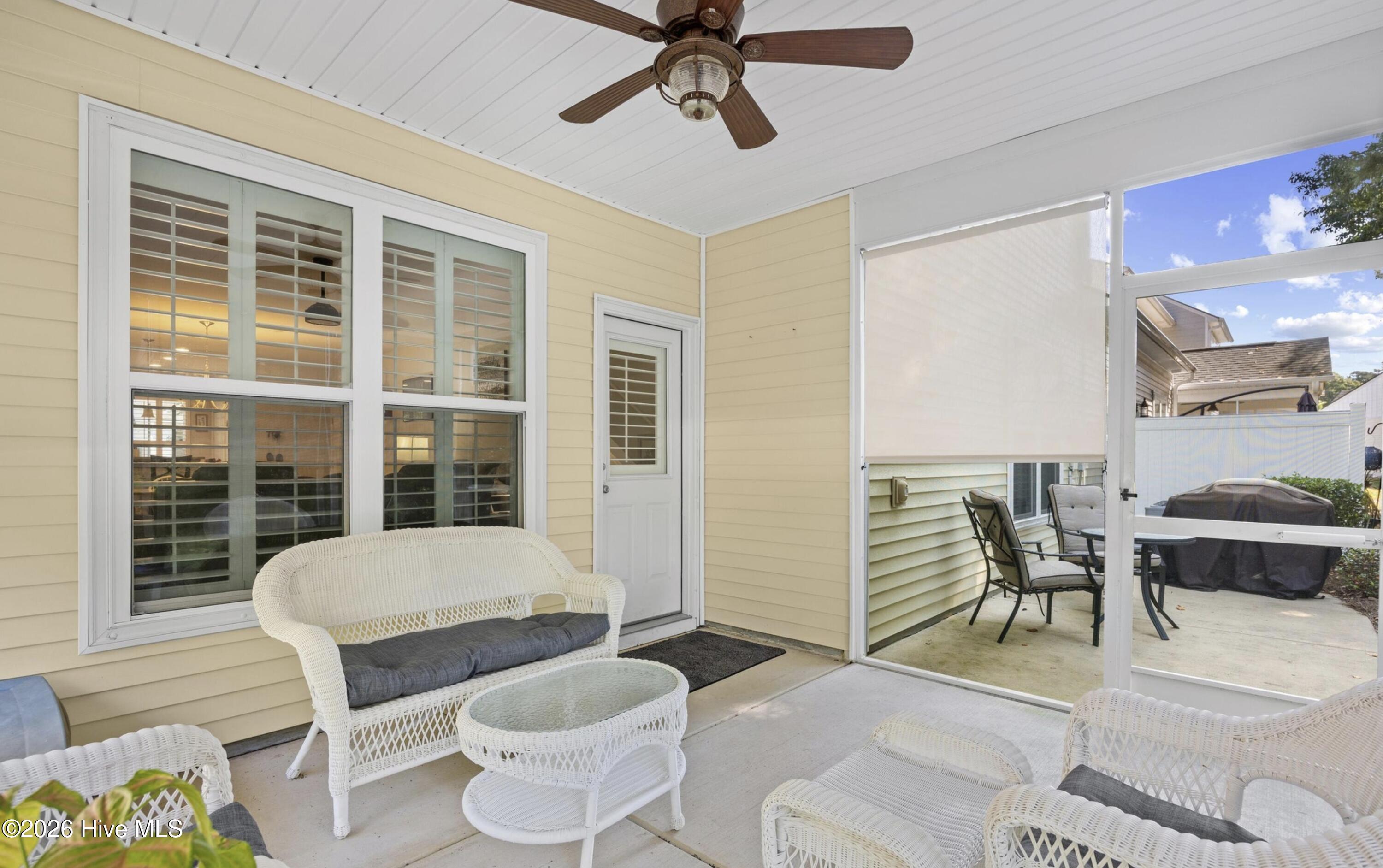 301 Bulkhead Bend Calabash, NC 28467 - Photo 24 of 34 Covered Back Porch