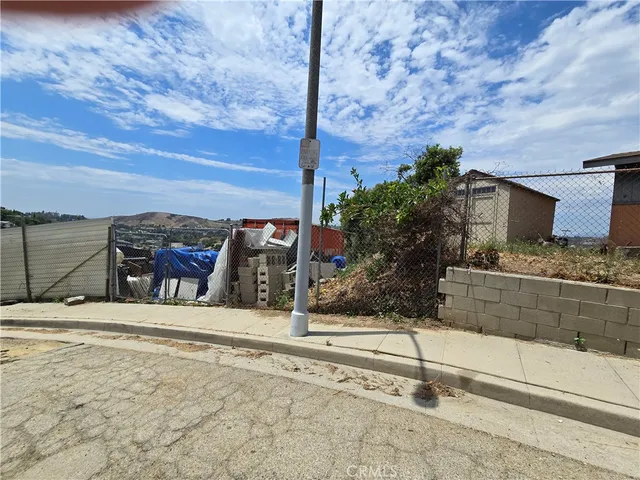 a view of a terrace with yard