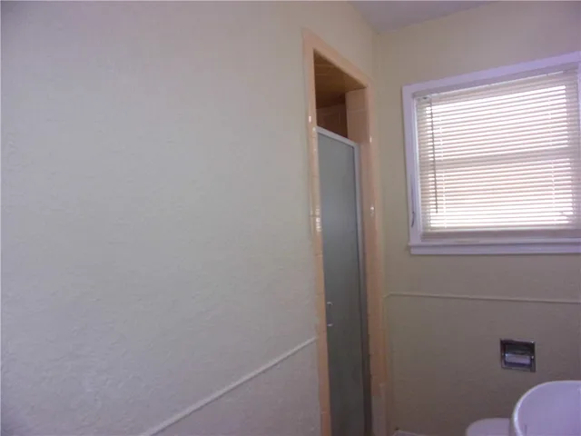 a bathroom with a toilet