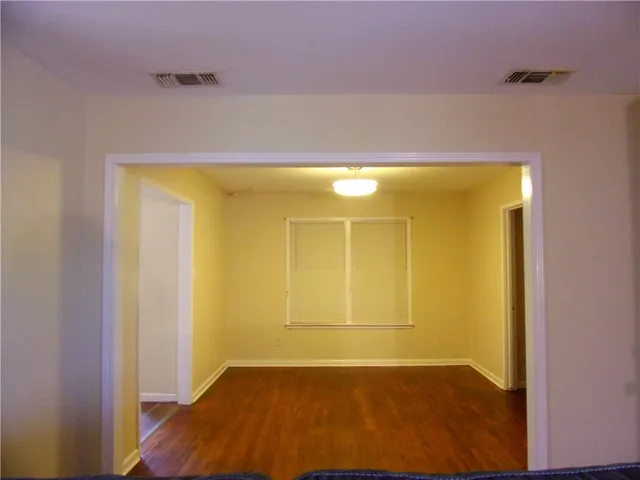 a view of empty room