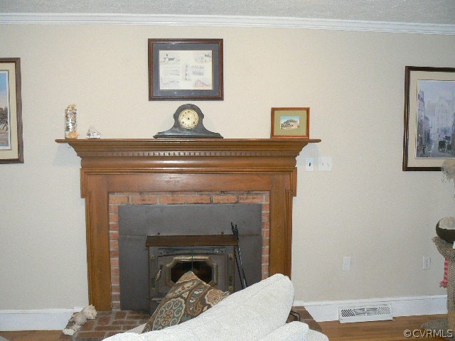 642 Cooks Road Farmville, VA 23901 - Photo 4 of 31 a living room with furniture and a fireplace