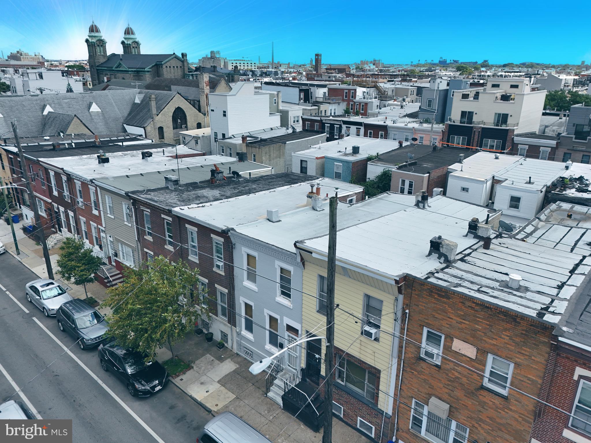 1824 Tasker Street Philadelphia, PA 19145 - Photo 4 of 26 a view of a city from a terrace