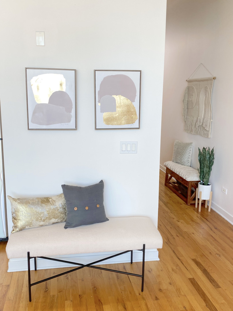 1224 West Van Buren Street, Unit 810 Chicago, IL 60607 - Photo 11 of 28 a view of workspace with furniture and wooden floor