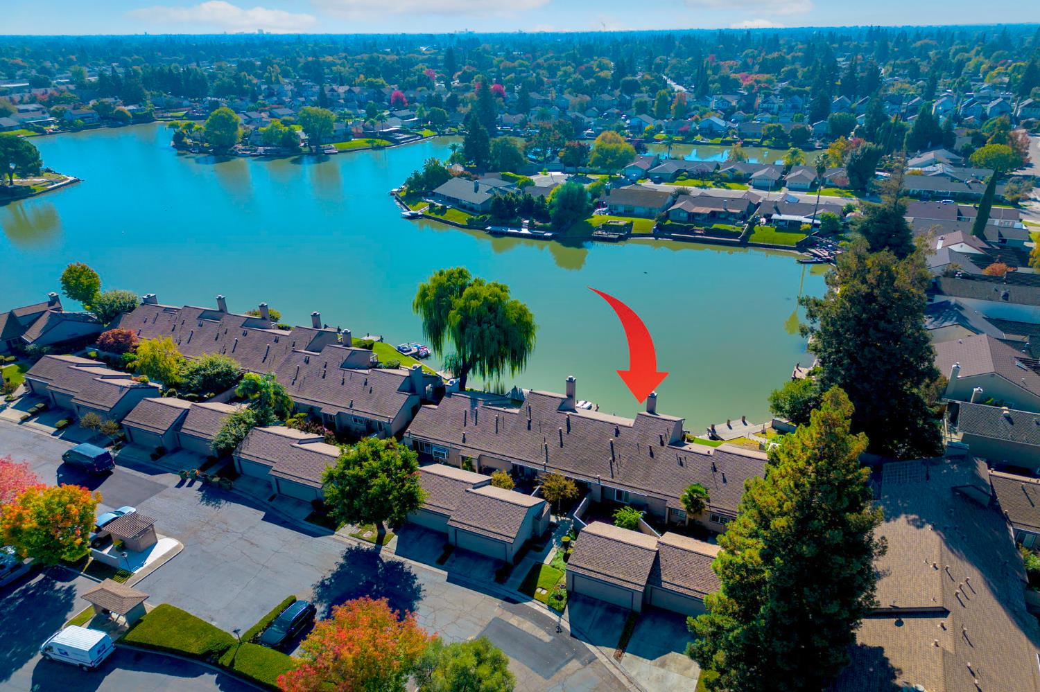 7348 Lighthouse Drive Stockton, CA 95219 - Photo 49 of 56 an aerial view of houses and yard