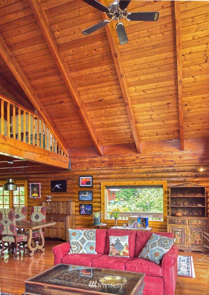 2707 Dabob Road Quilcene, WA 98376 - Photo 17 of 36 a view of a patio with a table and chairs