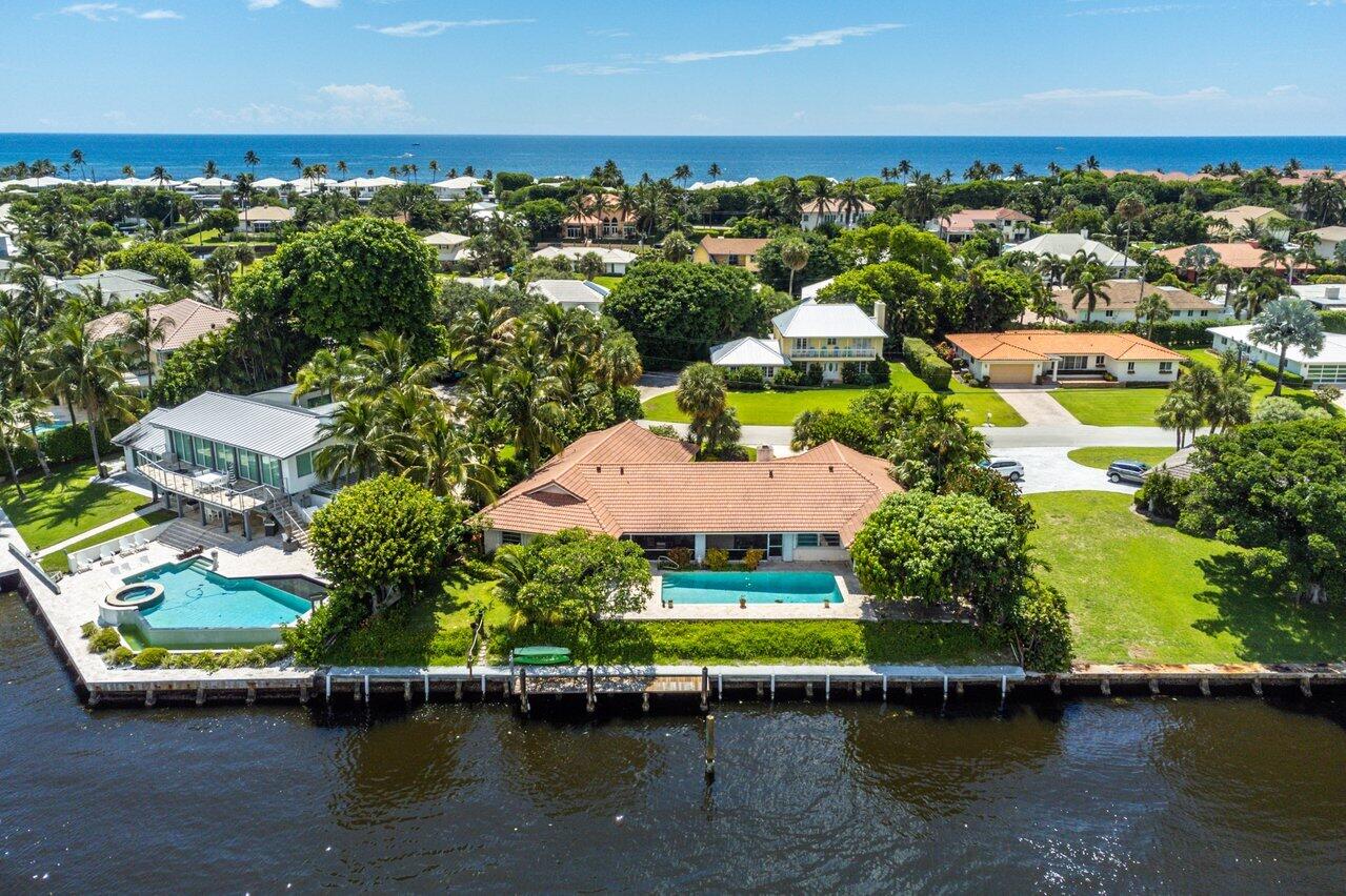 7 Sabal Island Drive Ocean Ridge, FL 33435 - Photo 8 of 44 an aerial view of residential houses with outdoor space