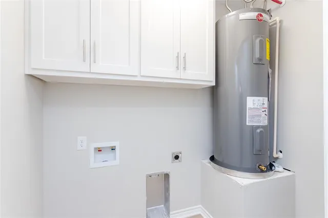 a view of water heater room