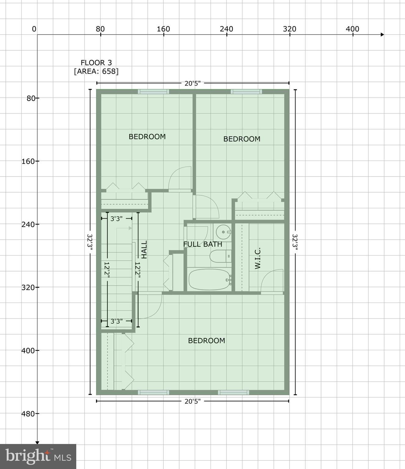 4809 Variation Road Nottingham, MD 21236 - Photo 34 of 35 GLA Floor Plan