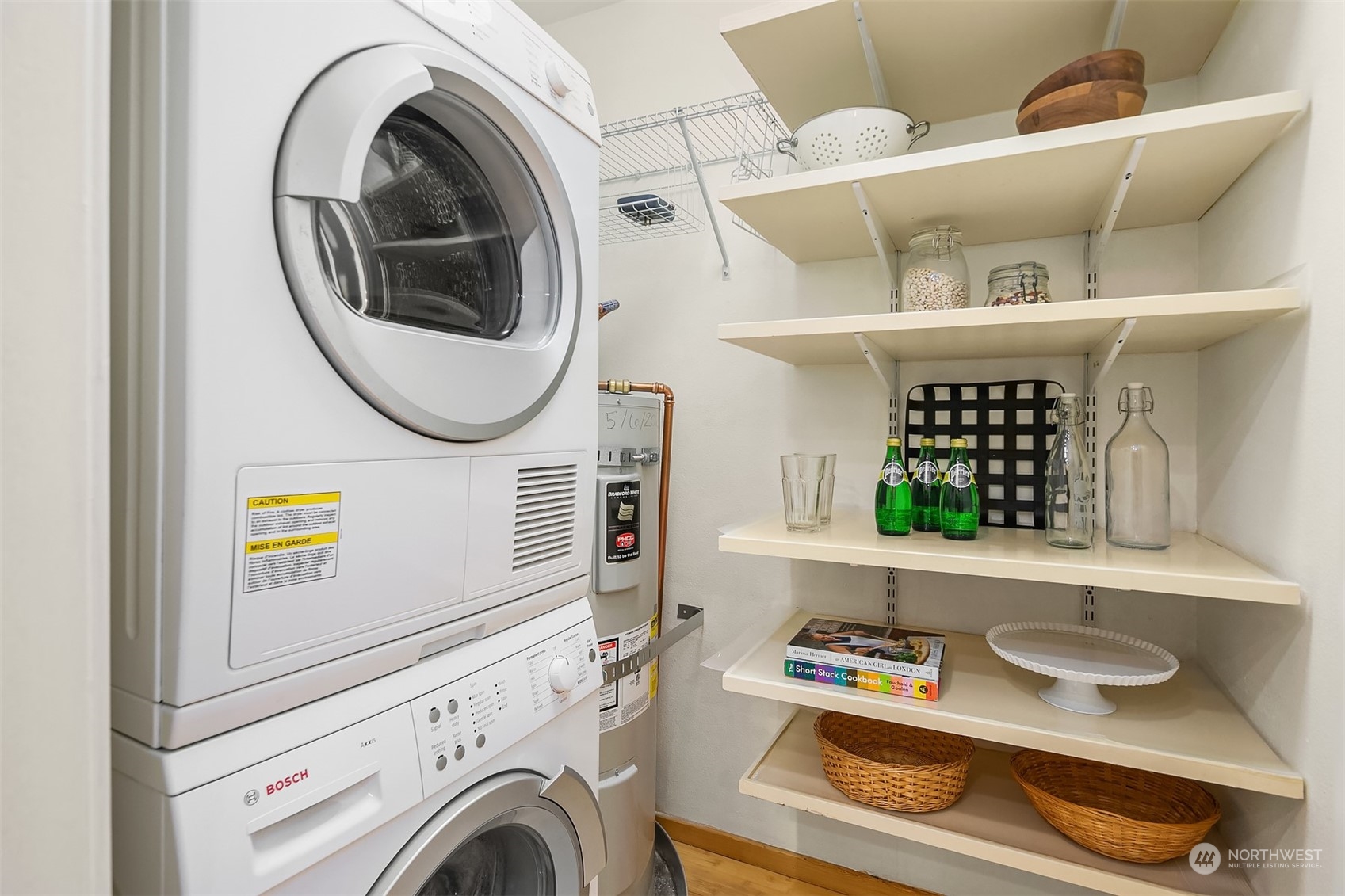 1110 West Howe Street, Unit 202 Seattle, WA 98119 - Photo 10 of 15 a utility room with dryer and washer