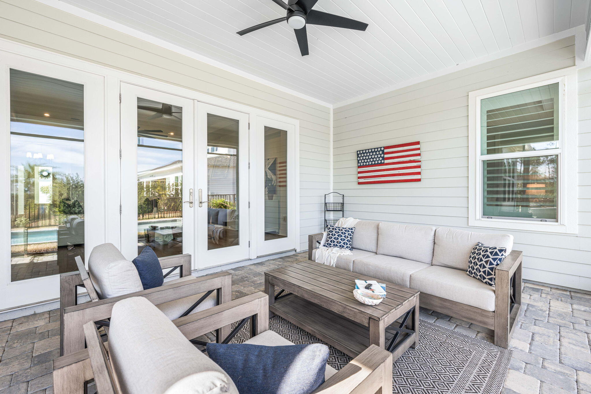 425 Lafayette Road Watersound, FL 32461 - Photo 38 of 47 a living room with furniture and a window