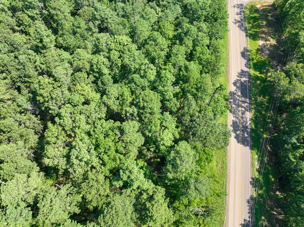 2 Highway 87 South Milam, TX 75959 - Photo 3 of 11 an aerial view of residential house with outdoor space and trees all around