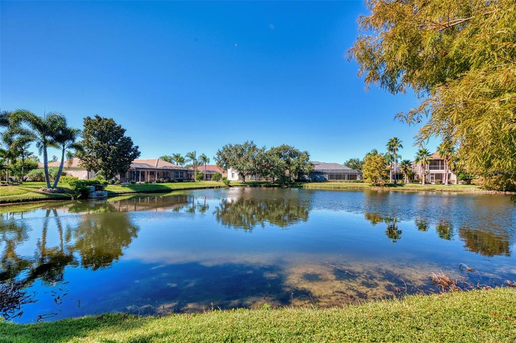 6610 Coopers Hawk Court Lakewood Ranch, FL 34202 - Photo 86 of 97 a view of a lake with houses