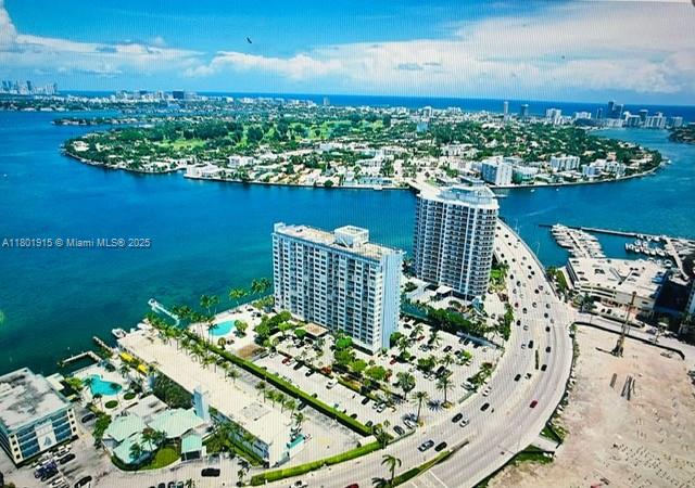 a view of a balcony with wooden floor
