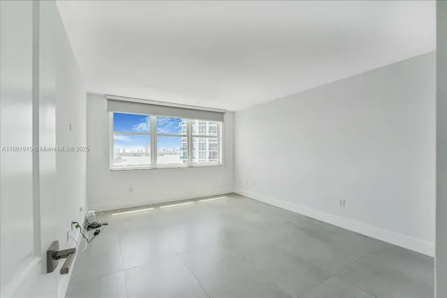 a view of a swimming pool with a garden