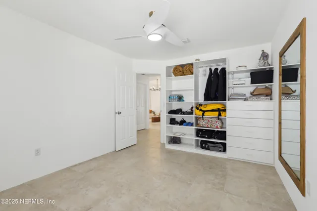 a view of a livingroom with furniture