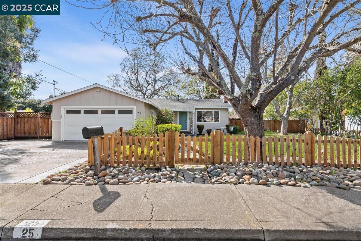 25 Brandon Road Pleasant Hill, CA 94523 - Photo 1 of 1 a front view of a house with a yard