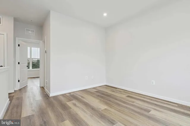 wooden floor in an empty room