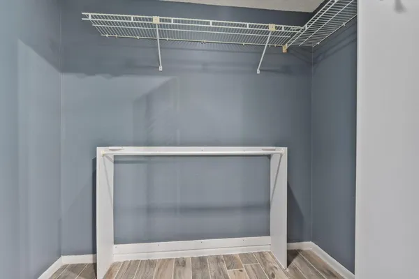 a view of walk in closet