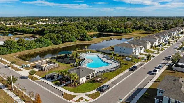 a view of outdoor space patio and swimming pool
