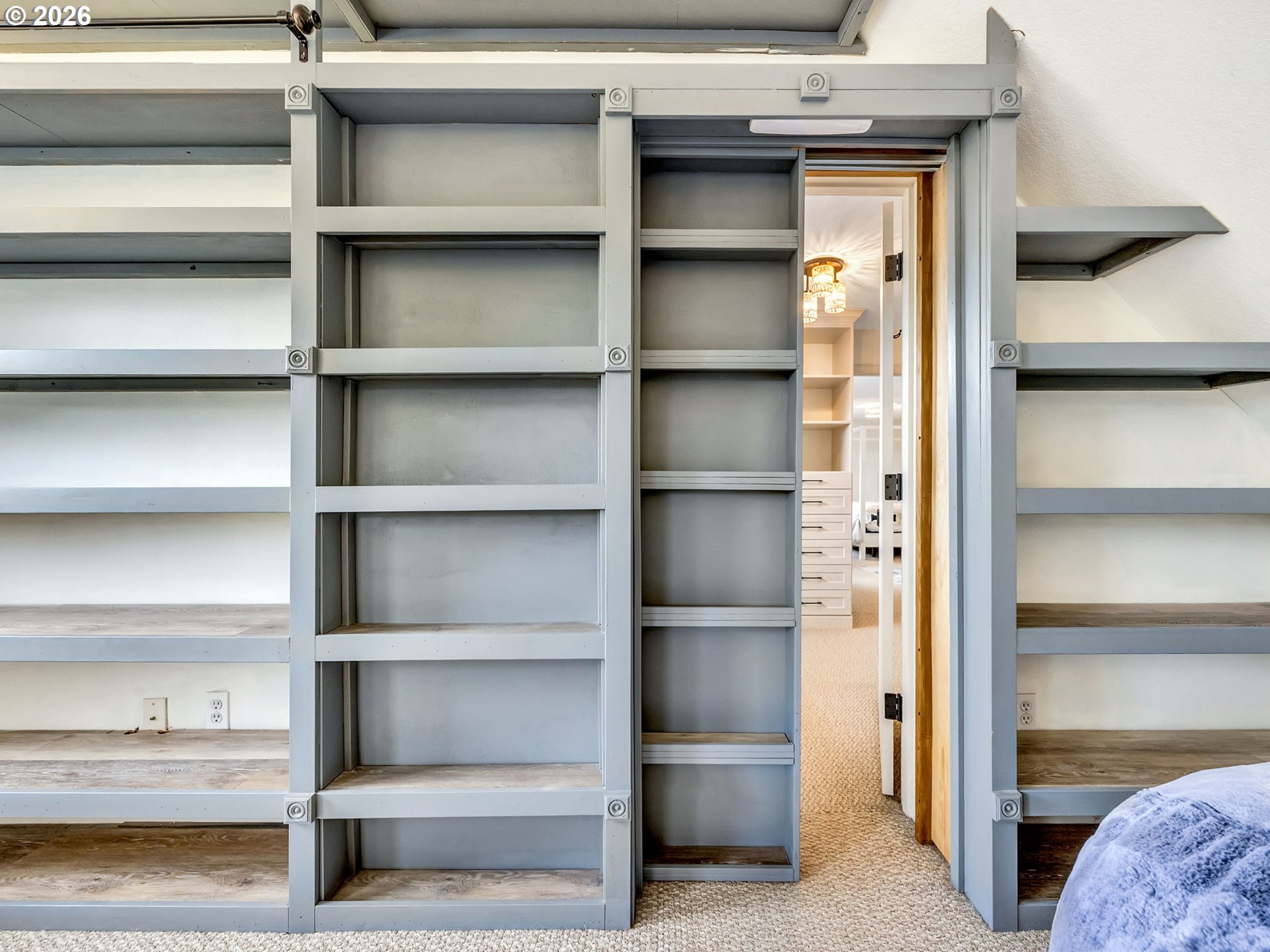 1761 South Edgewood Street Seaside, OR 97138 - Photo 30 of 48 a view of walk in closet with empty racks