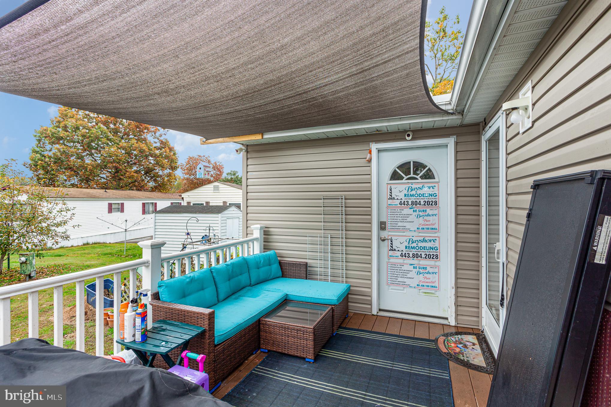 3501 Wheelhouse Road Middle River, MD 21220 - Photo 27 of 30 Covered rear deck