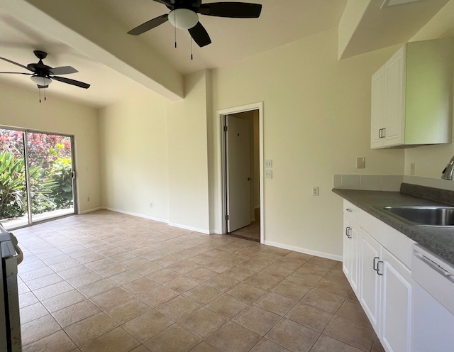 3320 B Wawae Road Kalaheo, HI 96741 - Photo 11 of 15 a view of a kitchen with a sink and cabinet