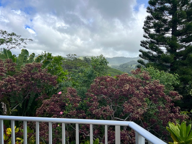 3320 B Wawae Road Kalaheo, HI 96741 - Photo 2 of 15 a view of a yard with flower plants and wooden fence