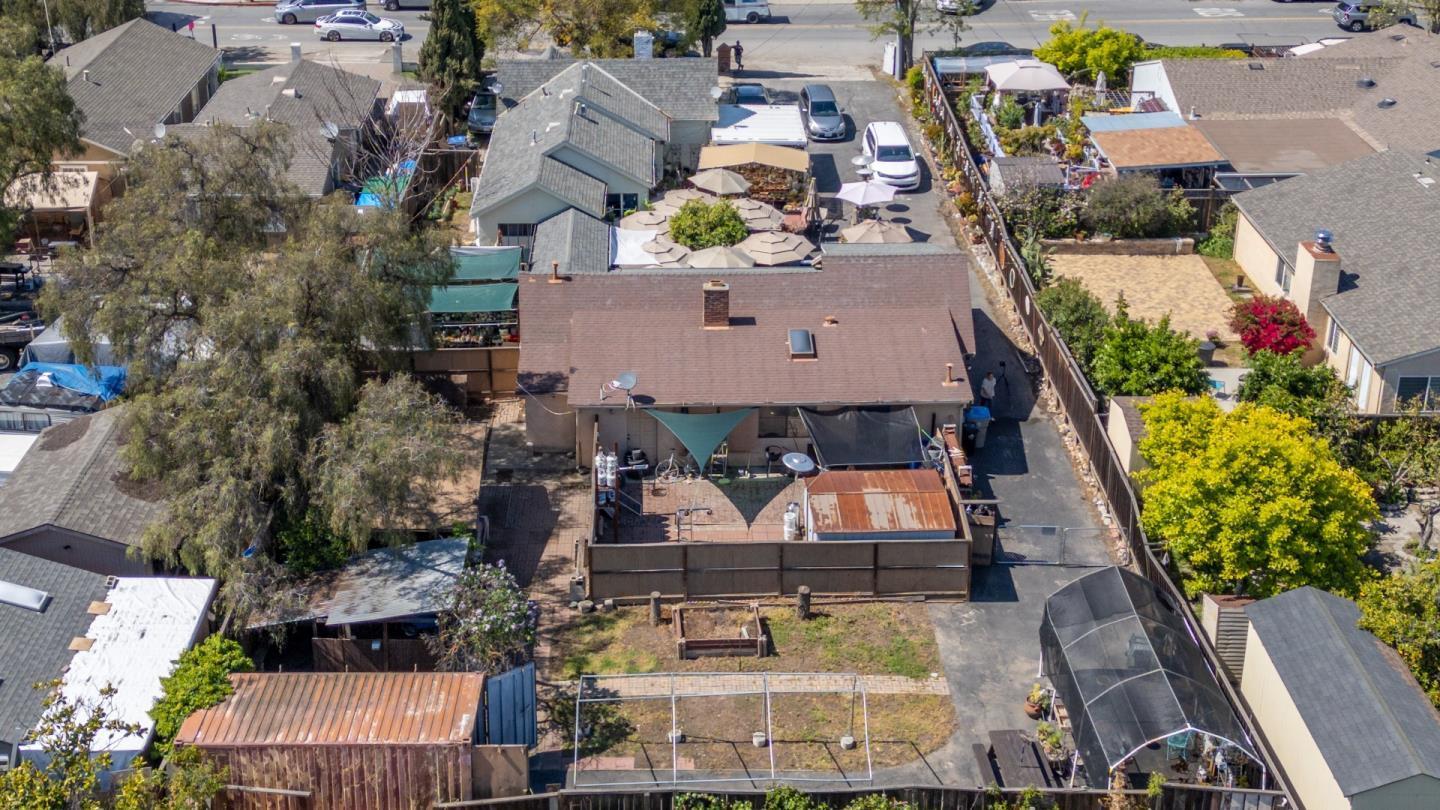310 Lewis Road San Jose, CA 95111 - Photo 21 of 27 an aerial view of a house with a swimming pool