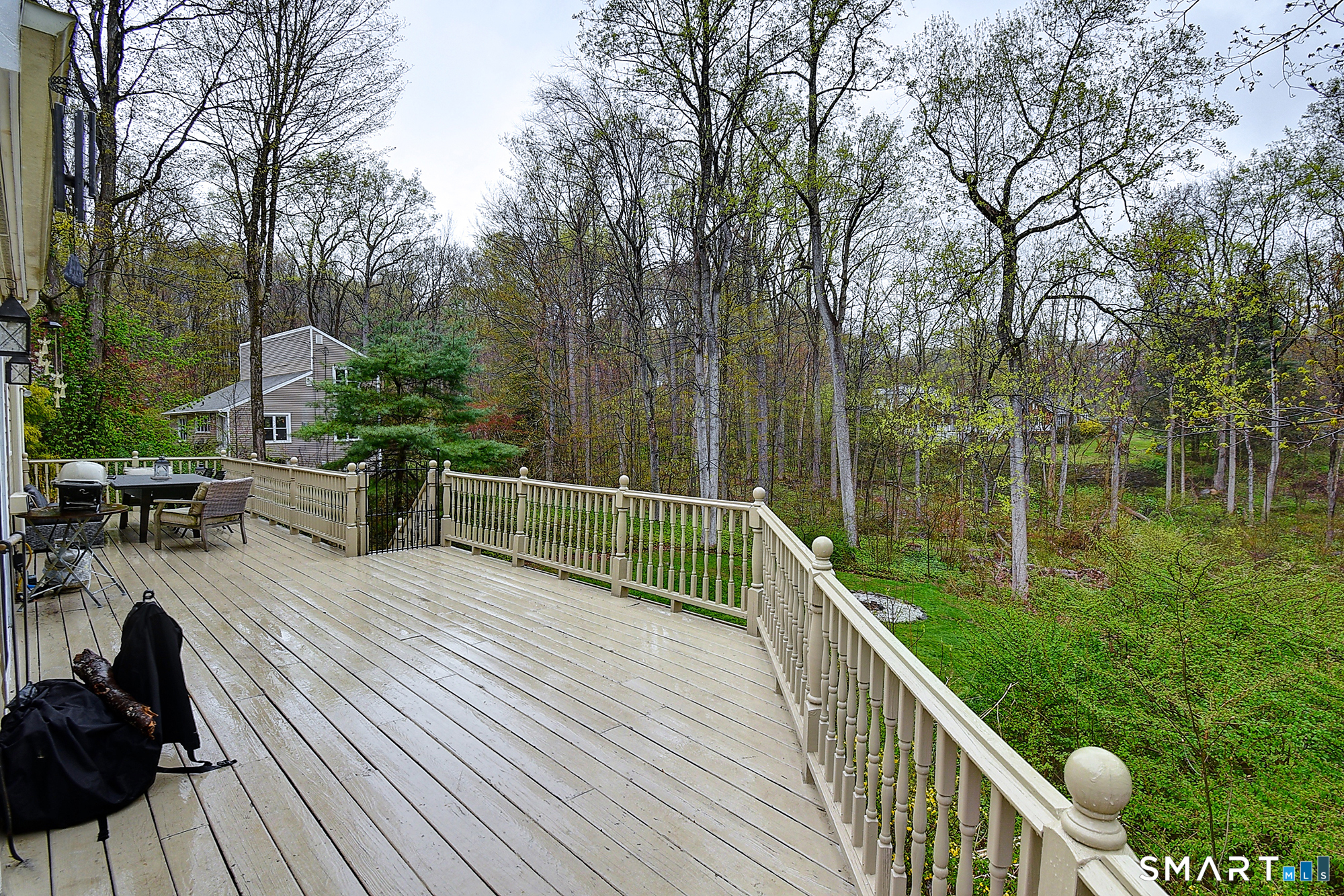 27 Chestnut Hill Road Newtown, CT 06482 - Photo 10 of 36 a view of balcony with deck and outdoor seating