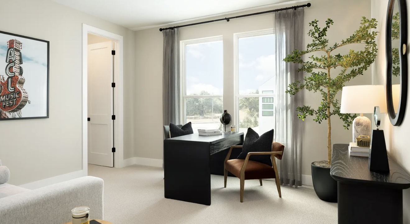 1405 Sweet Bark Street Austin, TX 78745 - Photo 7 of 11 a view of a livingroom with furniture and a window