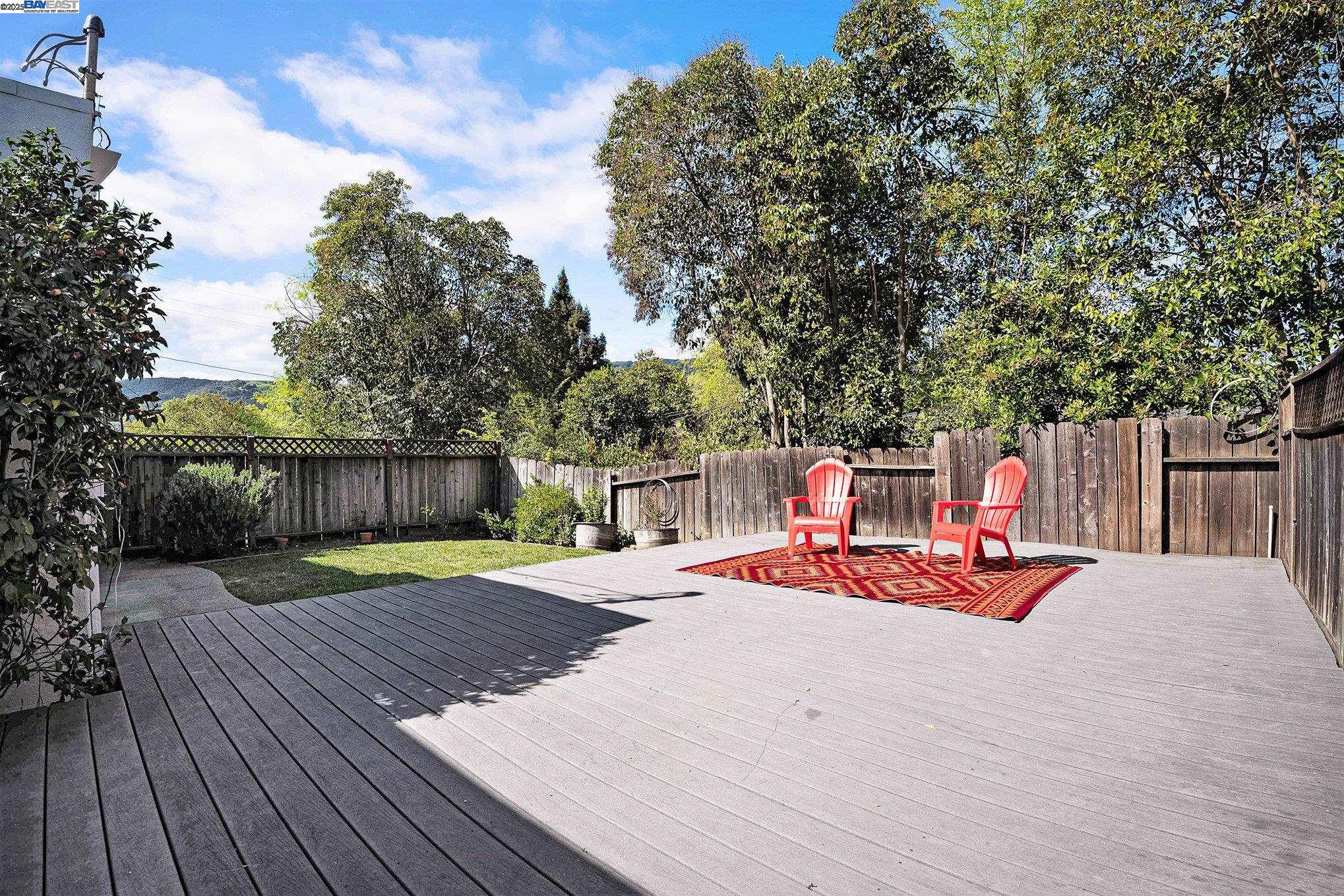 366 Ilo Lane Danville, CA 94526 - Photo 19 of 36 a wooden bench sitting on top of a wooden floor