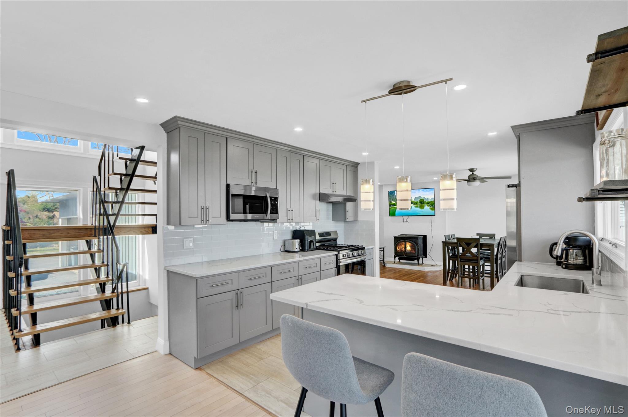 25 Wildwood Road Rocky Point, NY 11778 - Photo 21 of 47 a kitchen with counter top space cabinets and appliances