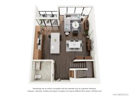 a picture of a floor plan