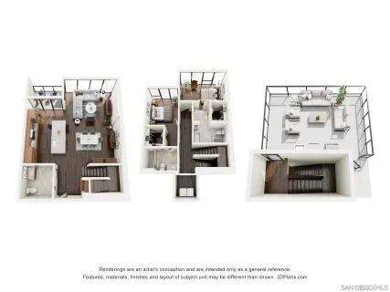 a view of a kitchen with kitchen island stainless steel appliances a sink