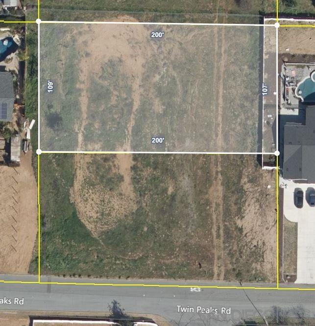 a view of a glass door with a glass door