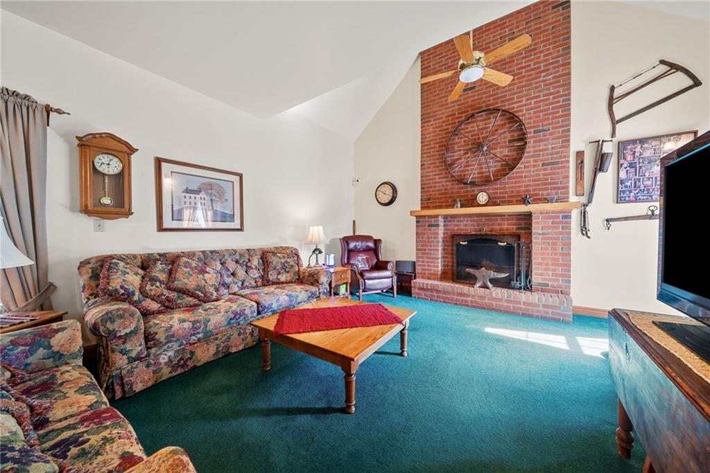 959 Bentleyville Road Charleroi, PA 15022 - Photo 16 of 48 16 ft high brick FIREPLACE