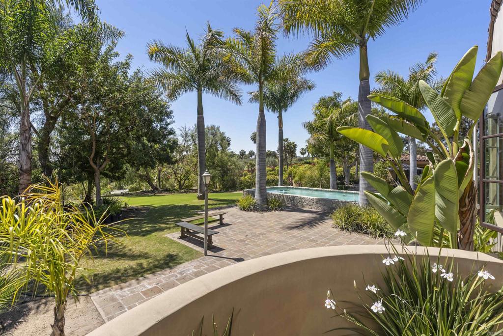16733 Calle Hermosa San Diego, CA 92127 - Photo 28 of 43 a view of a yard with plants and trees